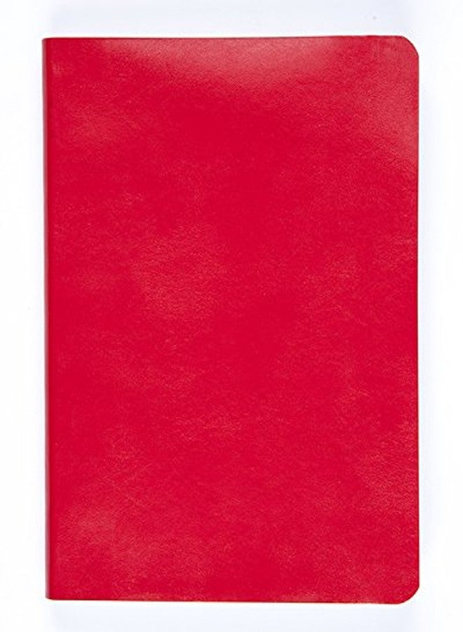 Miquelrius Soft Bound Journal, (6 x 8, Lined 100 SHEETS/200 PAGES) (Red) - Image 1