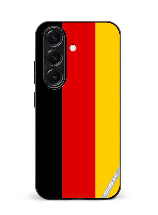 COVERSCART Protective Case Cover For Samsung Galaxy S25 Plus Germany Flag Design Multicolour