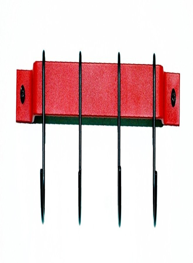 12" Red Utensil Rack by Rogar