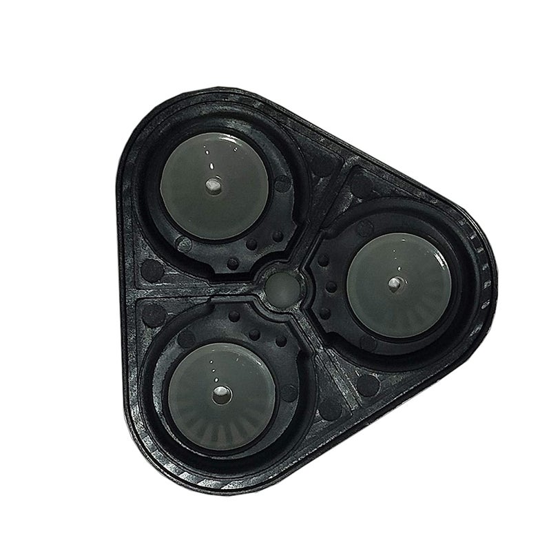 Wellon Plastic diaphragm Pump Seal Black White Pack of 2 - Image 4