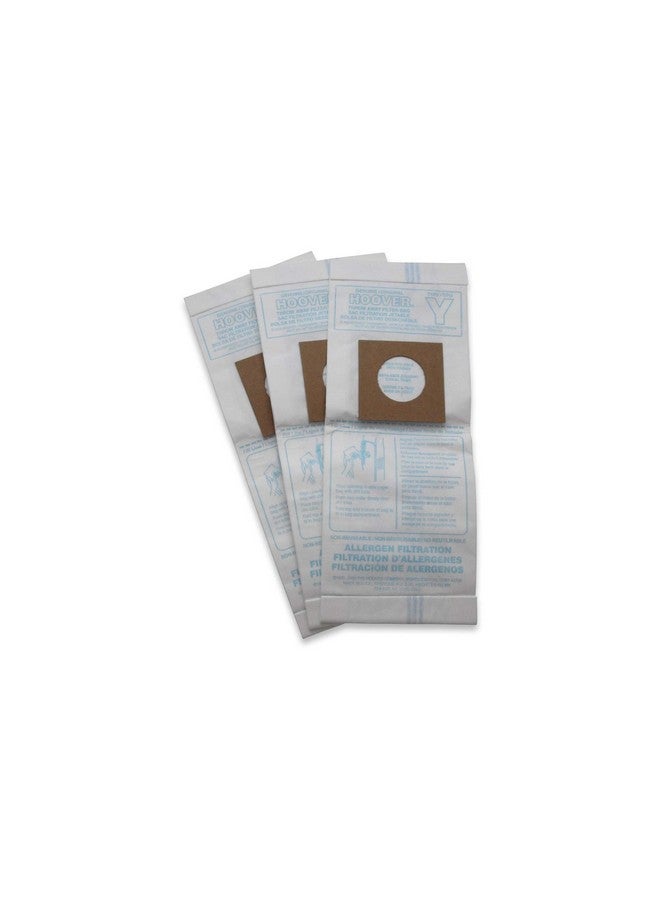 Hoover Type Y Allergen Bags, for WindTunnel Vacuum Cleaners, 3-Pack, 4010100Y, White - Image 2