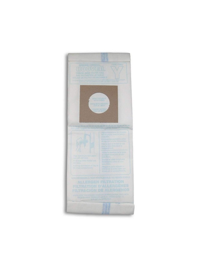 Hoover Type Y Allergen Bags, for WindTunnel Vacuum Cleaners, 3-Pack, 4010100Y, White - Image 3