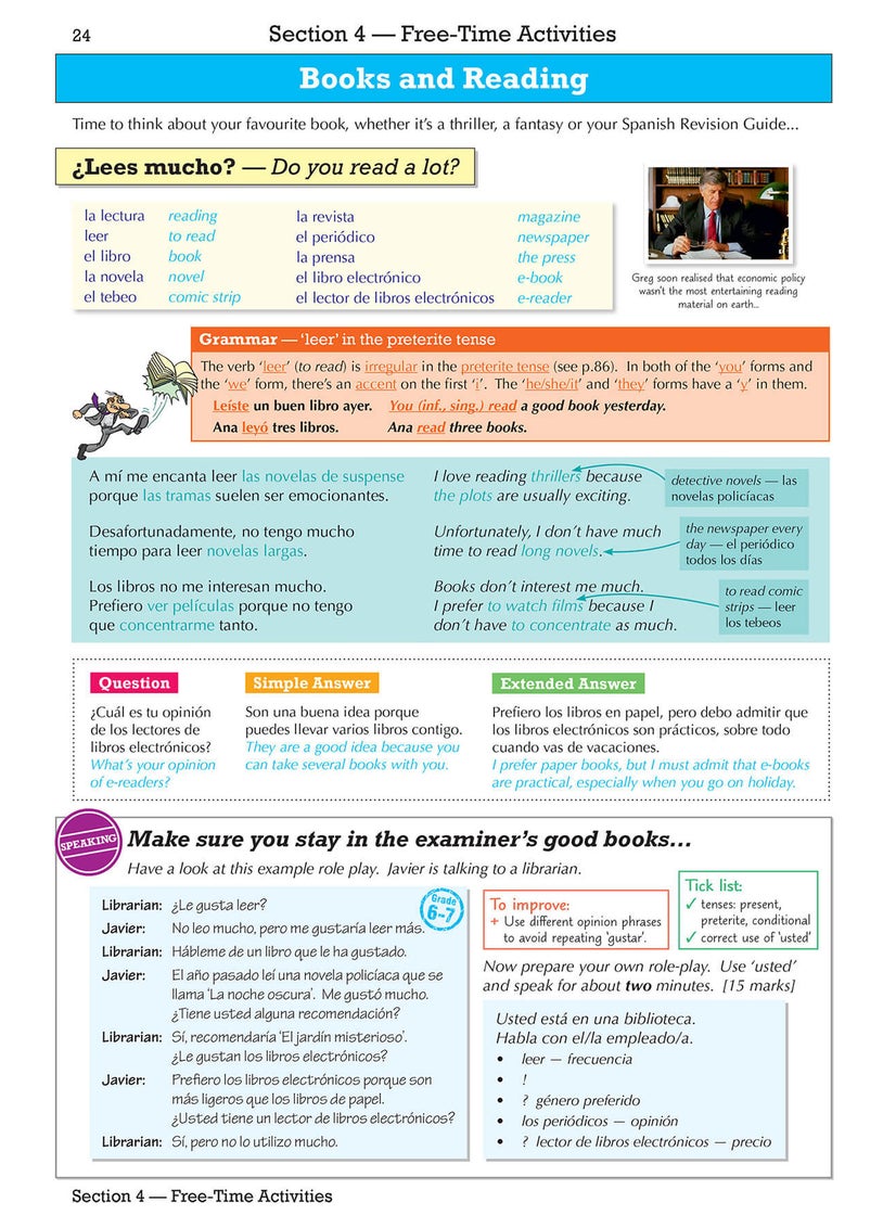 GCSE Spanish Revision Guide: with Online Edition & Audio (For exams in 2025)