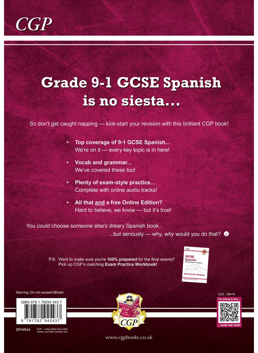 GCSE Spanish Revision Guide: with Online Edition & Audio (For exams in 2025)