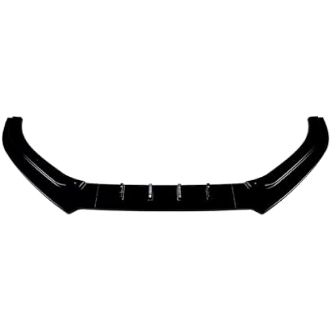 AUSMILA Car Front Bumper Spoiler Splitter Lip Kit for VW Polo MK5 6C GTI 2015-2018 2017 - Image 1