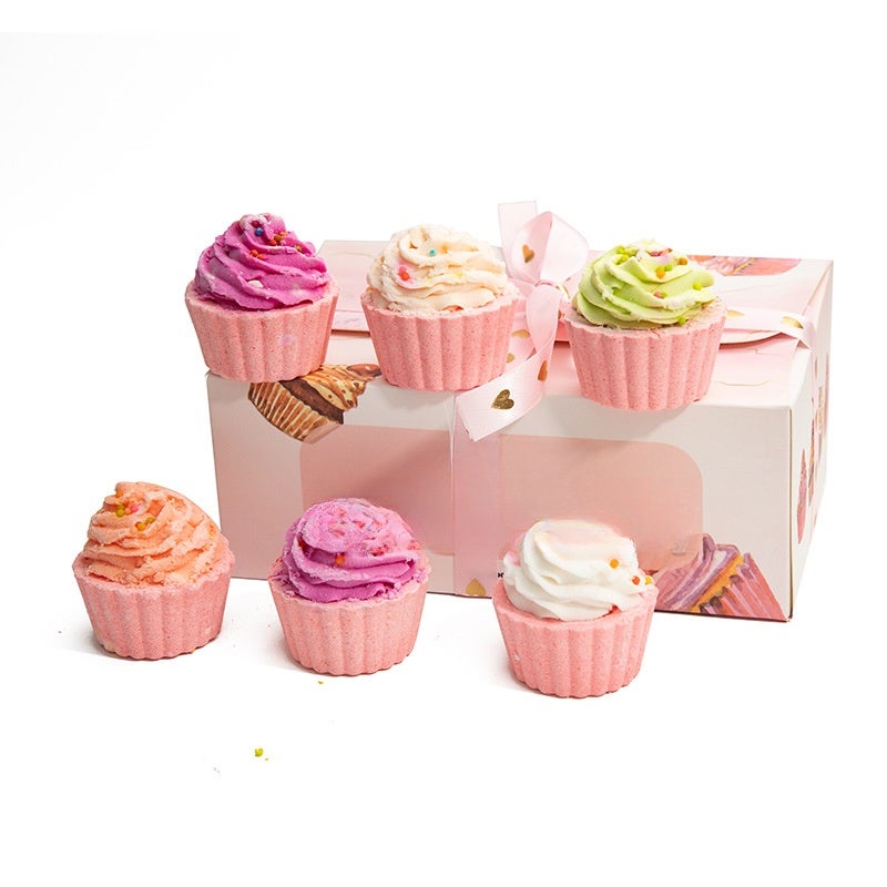 Cake bath ball kit 80g * 6 bath salt balls - Image 1