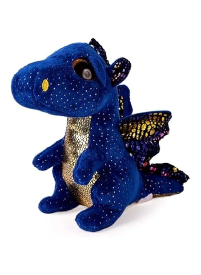 Beanie Baby Saffire Blue Dragon Plush Doll (6inch)  - Image 1