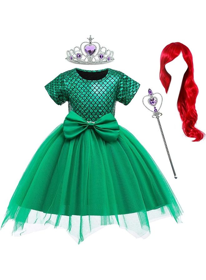 NIBEMINENT Princess Cosplay Costume with Jewellery Set 90cm - Image 1