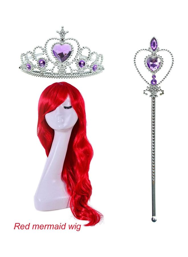 NIBEMINENT Princess Cosplay Costume with Jewellery Set 90cm - Image 2