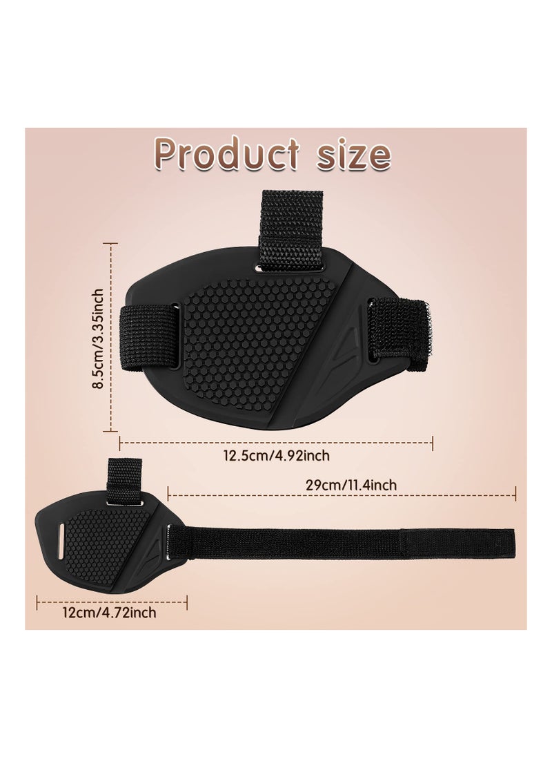 Motorcycle Gear Shift Pads, Rubber Shoe Cover Accessories for Clutch Protection, 4-Piece Set for Men and Women, Essential Gear Shifter Protection.