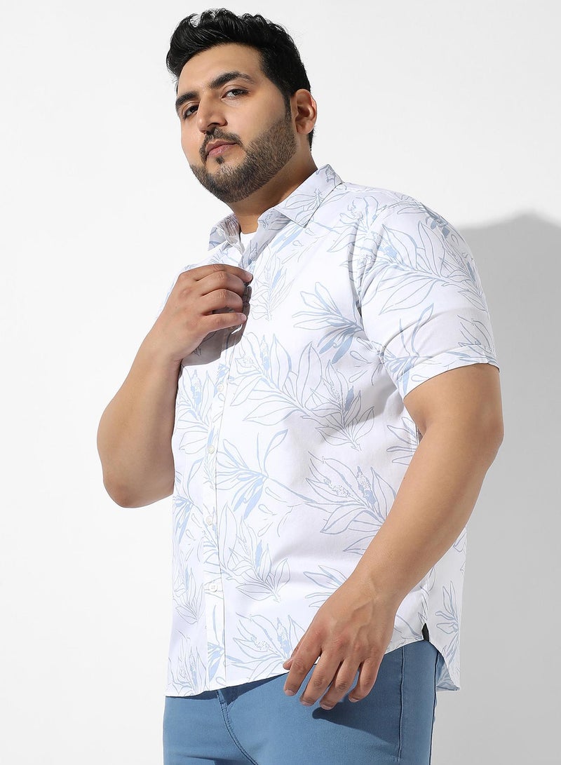 Instafab Plus Foliage Line Shirt - Image 3