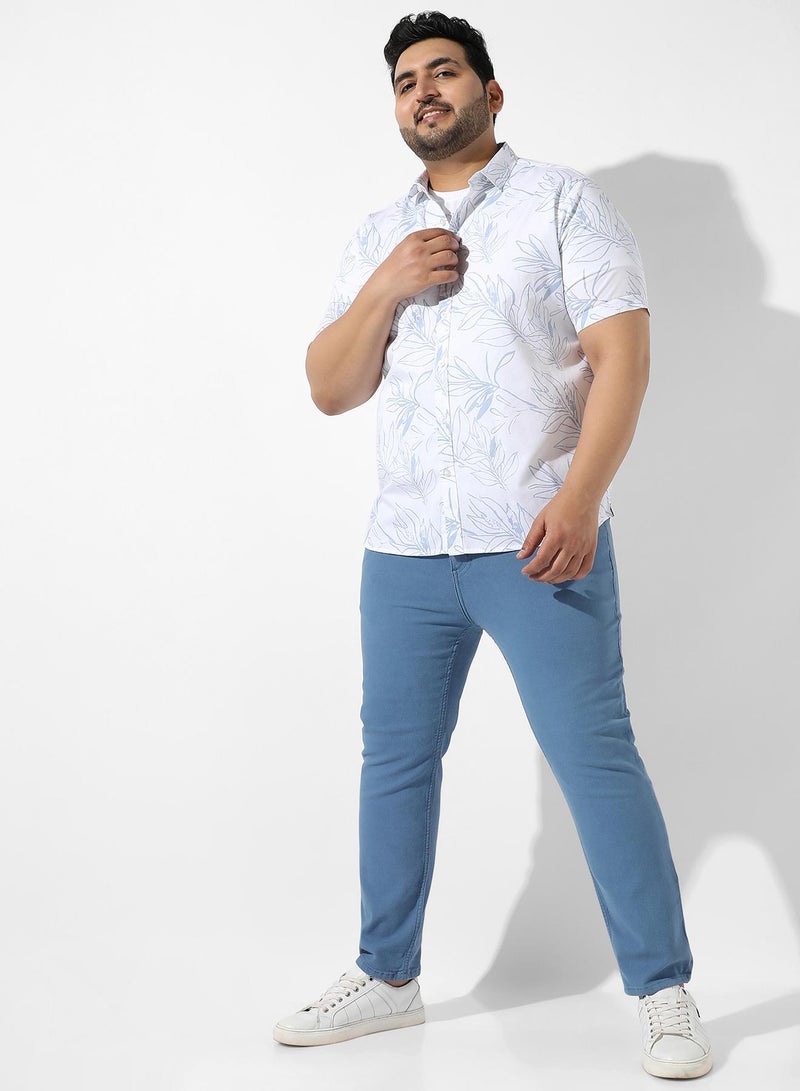 Instafab Plus Foliage Line Shirt - Image 5