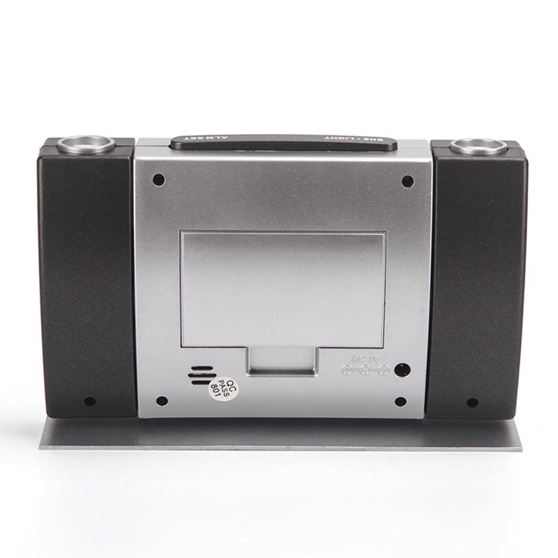 Multifunctional Digital Clock Fashion Indoor Time Temperature Projection Alarm Clock without Battery - Image 1