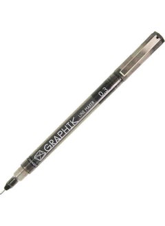 Derwent Graphik Line Maker Technical Drawing and Graphics Pen 0.3 Black 