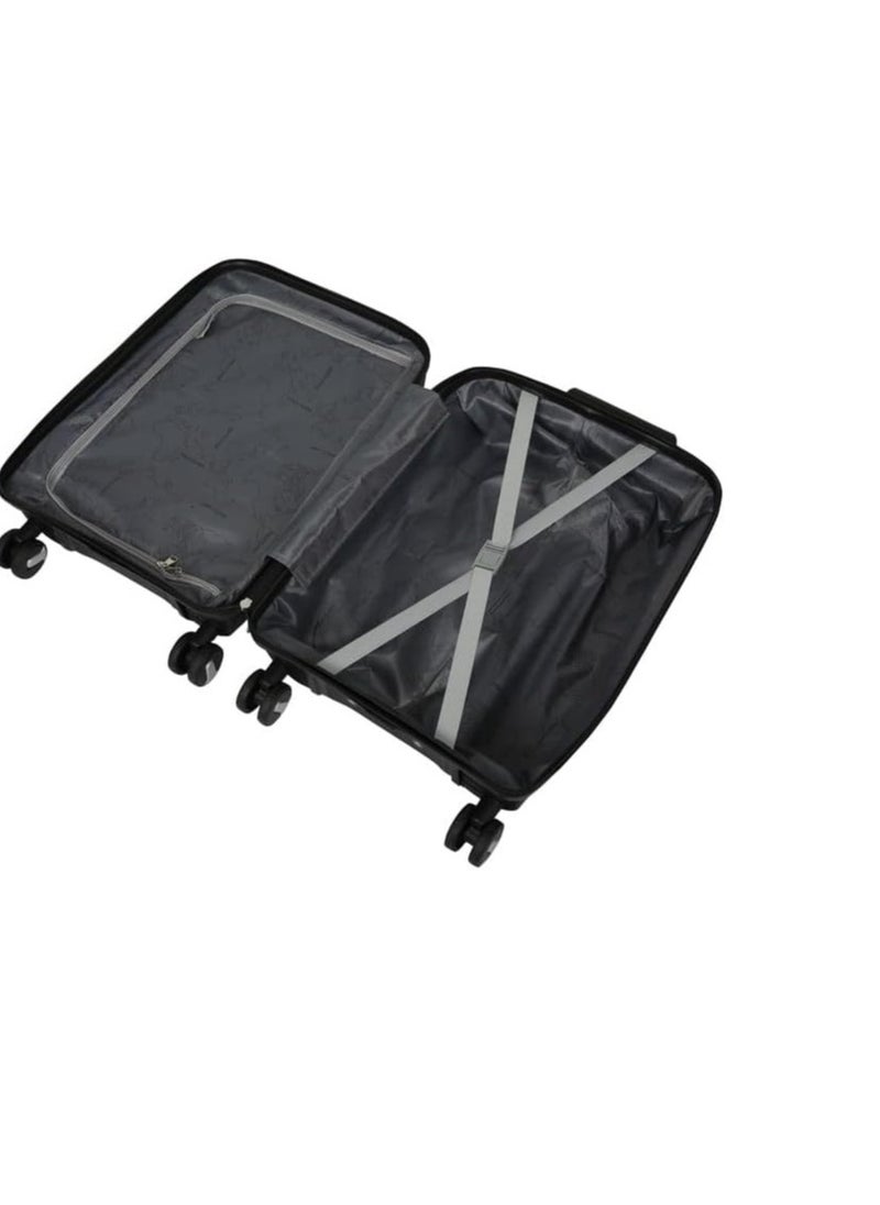 Generic - Samsonite Unisex Spinner Luggage Set - 4 Pieces - Black. Made of unbreakable polypropylene. - Image 1