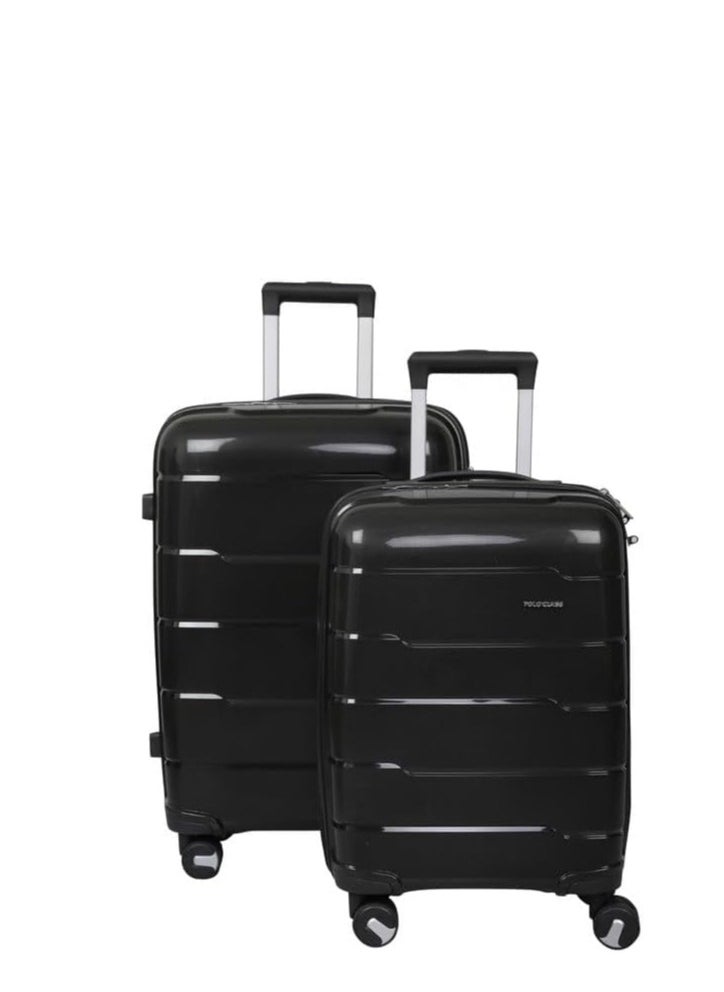 Generic - Samsonite Unisex Spinner Luggage Set - 4 Pieces - Black. Made of unbreakable polypropylene. - Image 1