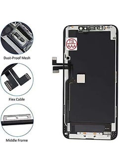Phoni LCD Screen Replacement For iPhone 11 Pro Max Black  - Image 4