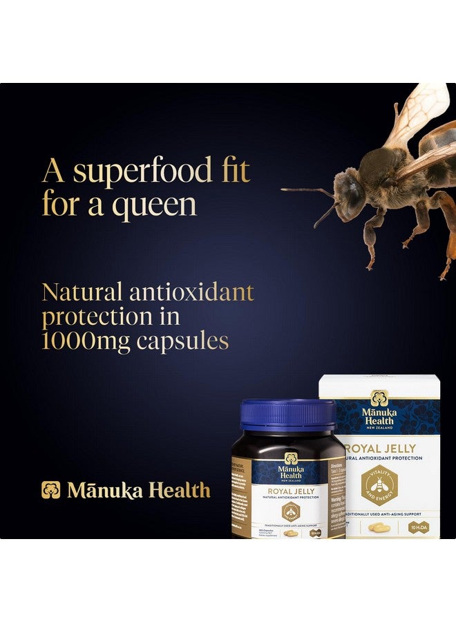 Manuka Health Royal Jelly Capsules, 1000mg NET - 365 Count (6-Month Supply) - Traditional Anti Aging Supplement from New Zealand - Image 2