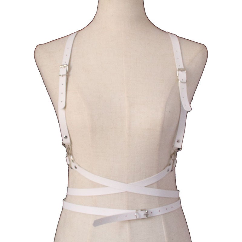 Celebrity Multi-Wrap Strap Waist Belt Fashion Accessory Sky Blue  - Image 4