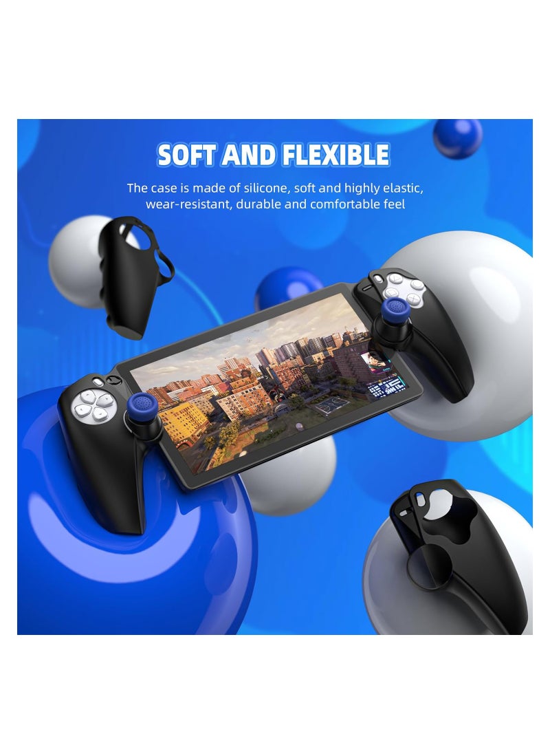 Generic Protective Case for Playstation Portal Remote Player Soft Silicone Protective Skin Cover Game Accessories Kit for PS5 Portal 2023 (Not Included Keycap)  - Image 4