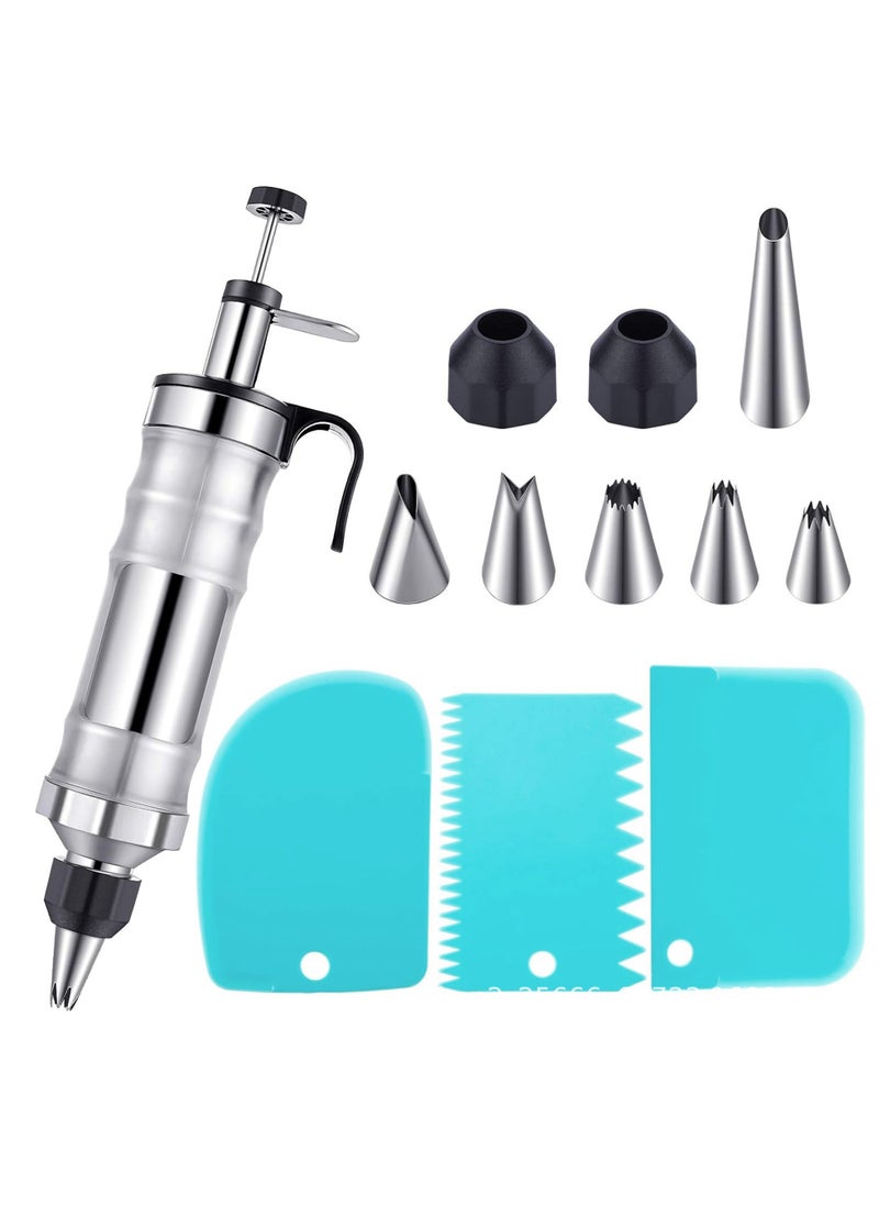 General - Baking Decoration Piping Creamer Baking Desserts, Squeezing Tubes Cookies Cakes Decorating Tool Set - Image 1