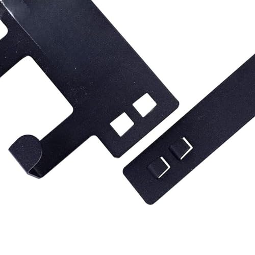 Boniry 2 Pcs Over The Door Hanger, 7 Hook Design Versatile Door Hook Hanger Ideal for Organizing Clothes - Perfect Door Hangers for Clothes and Accessories Heavy Duty Carbon Metal Home - Image 5