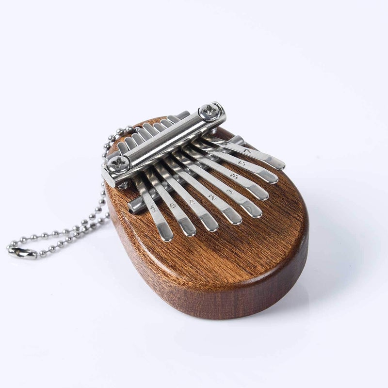 LPAILON 8 Key Mini Kalimba exquisite Finger Thumb Piano Marimba Musical good accessory Pendant Gift - Image 3