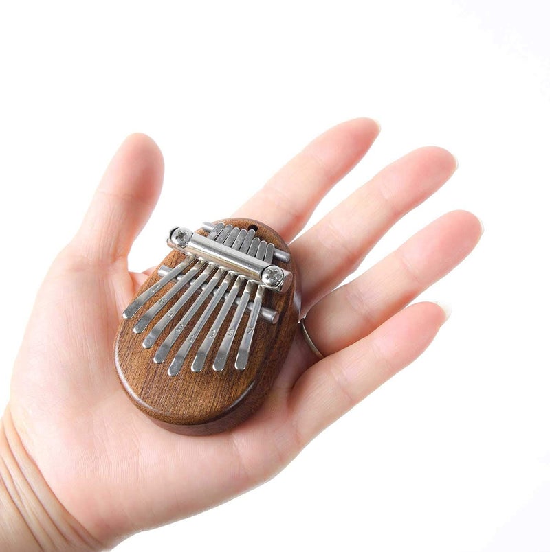 LPAILON 8 Key Mini Kalimba exquisite Finger Thumb Piano Marimba Musical good accessory Pendant Gift - Image 1
