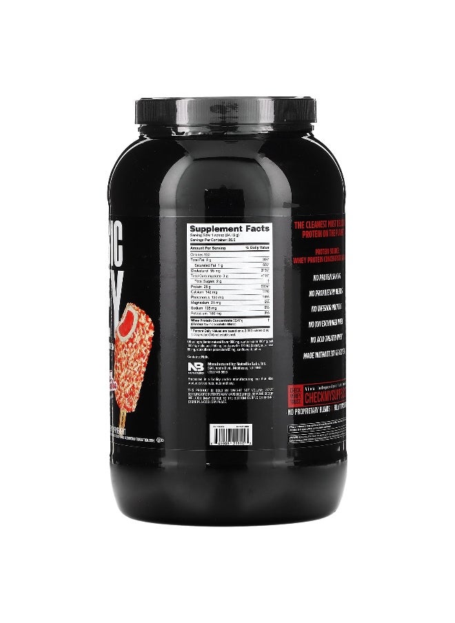 NutraBio NutraBio, Classic Whey Protein, Strawberry Shortcake, 2 lb (907 g)  - Image 2