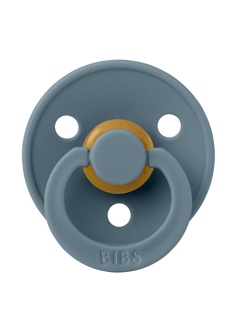 BIBS - Pacifier Colour 1 PACK Latex Size 2 Petrol - Image 1