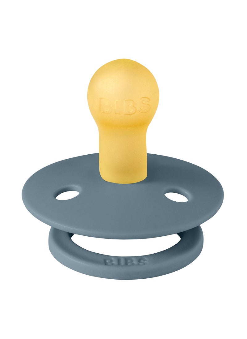BIBS - Pacifier Colour 1 PACK Latex Size 2 Petrol - Image 1