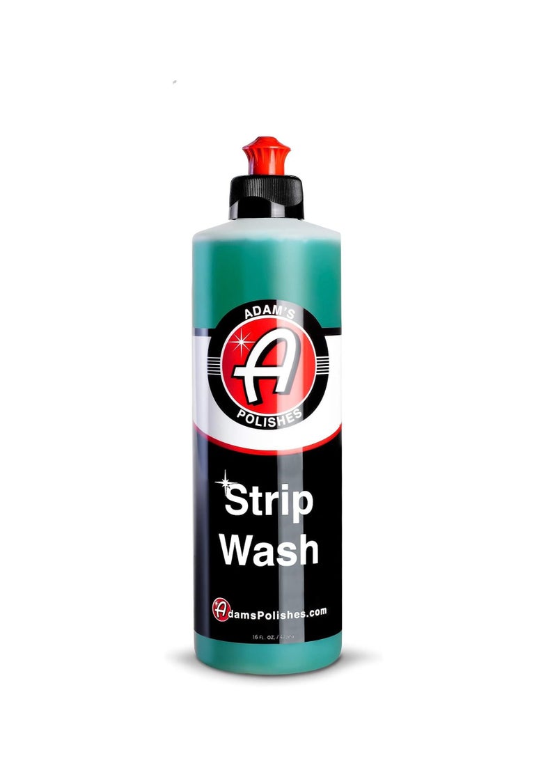 Adam's Polishes - Adam's Polishes Strip Car Wash Soap, Sealant & Car Wax Remover Shampoo, Thick Suds For Car Cleaning, Foam Cannon, Foam Gun, Sponge, Mitt, Chamois, Safe For Paint Glass Wheel Tire Ceramic Coating. - Image 1