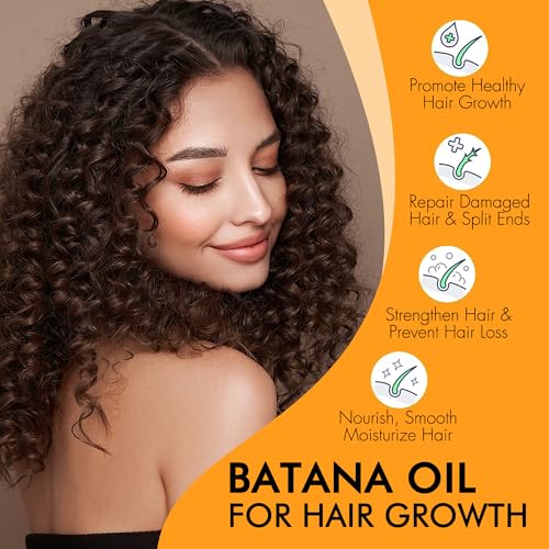 MISICH Dr Sebi Raw Batana Oil, 100% Natural Organic Hair Growth Oil for Men & Women, Sourced from Honduras, Pure, Unrefined, Enhances Thickness, Prevent Hair Loss 4 Oz - Image 3