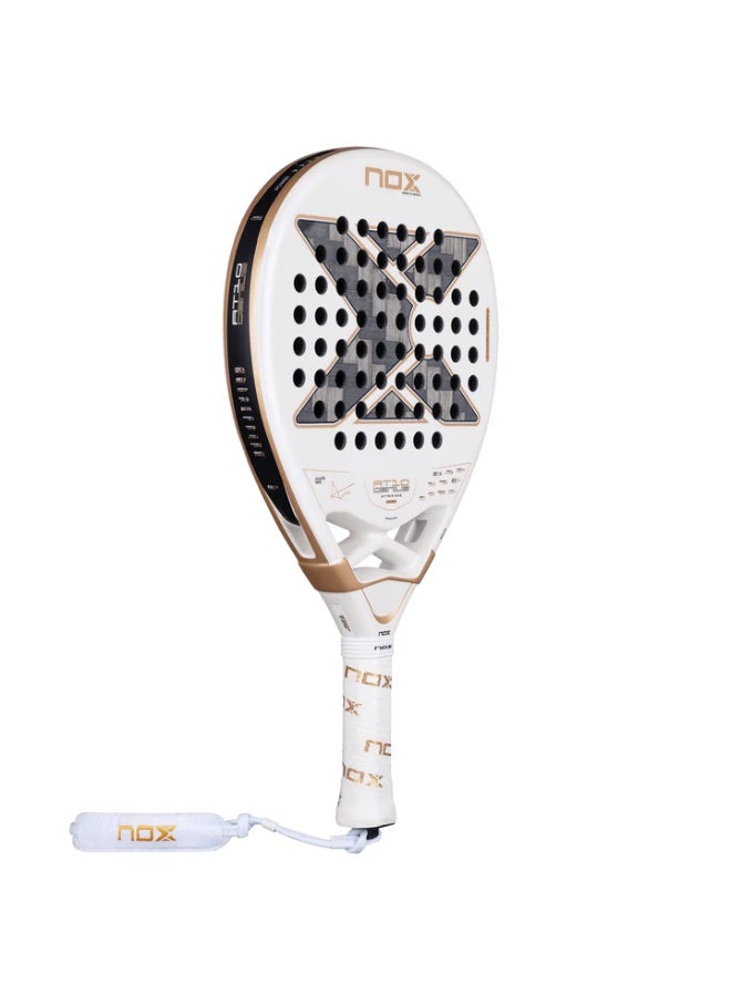 نوكس مضرب بادل نوكس AT10 لوكشري جينيوس 12K ألُوم إكستريم 2026 من تصميم أغوستين تابيا - Image 3