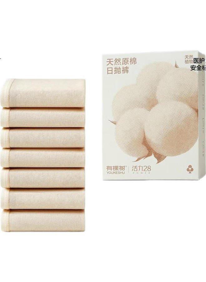 Youkeshu Disposable Cotton Underwear For Women 10A Antibacterial Medical Grade Travel Briefs - Image 1