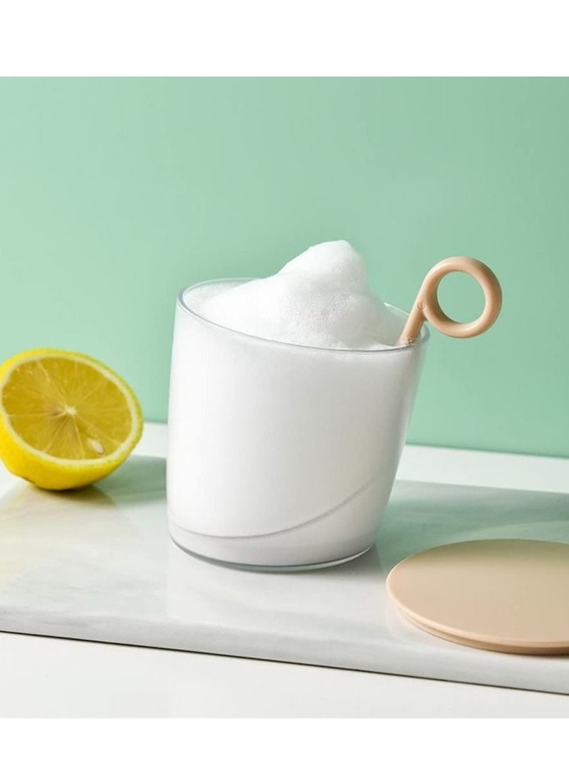 Excefore - Face Foam Maker, Facial Cleanser Frother, Rich Cream Foamer Skincare Tools Travel Household Convenient Quick Lightweight Cup Whip Wash Skin - Image 1