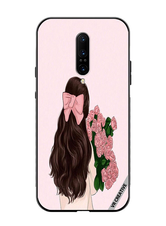 VR CREATIVE Protective Case Cover For OnePlus 7 Pro Lovely Flower Design Multicolour - Image 1