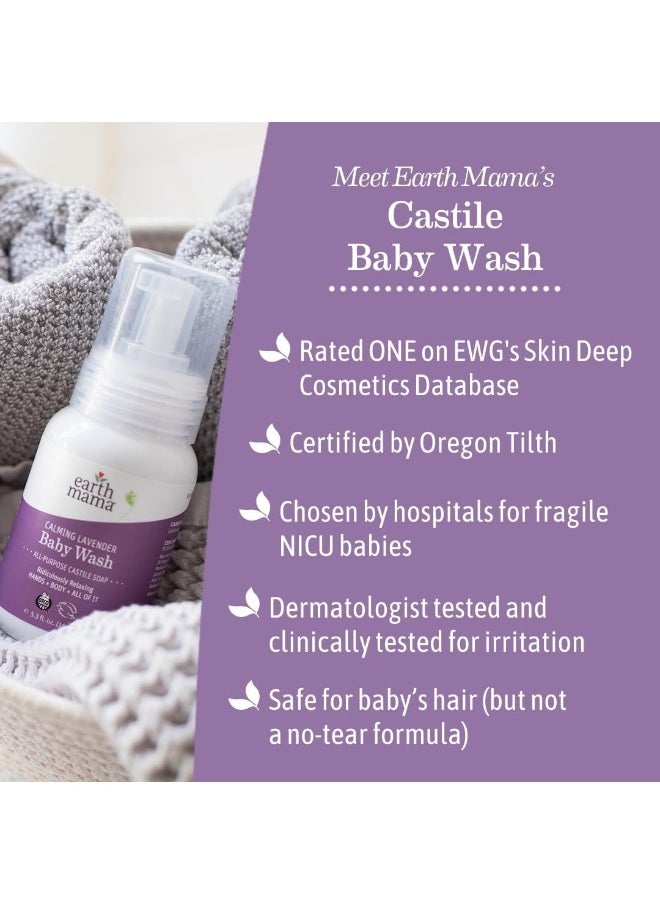 Earth Mama Earth Mama Calming Lavender Foaming Hand Soap | All-Purpose Castile Body Wash, 5.3-Fluid Ounce  - Image 5