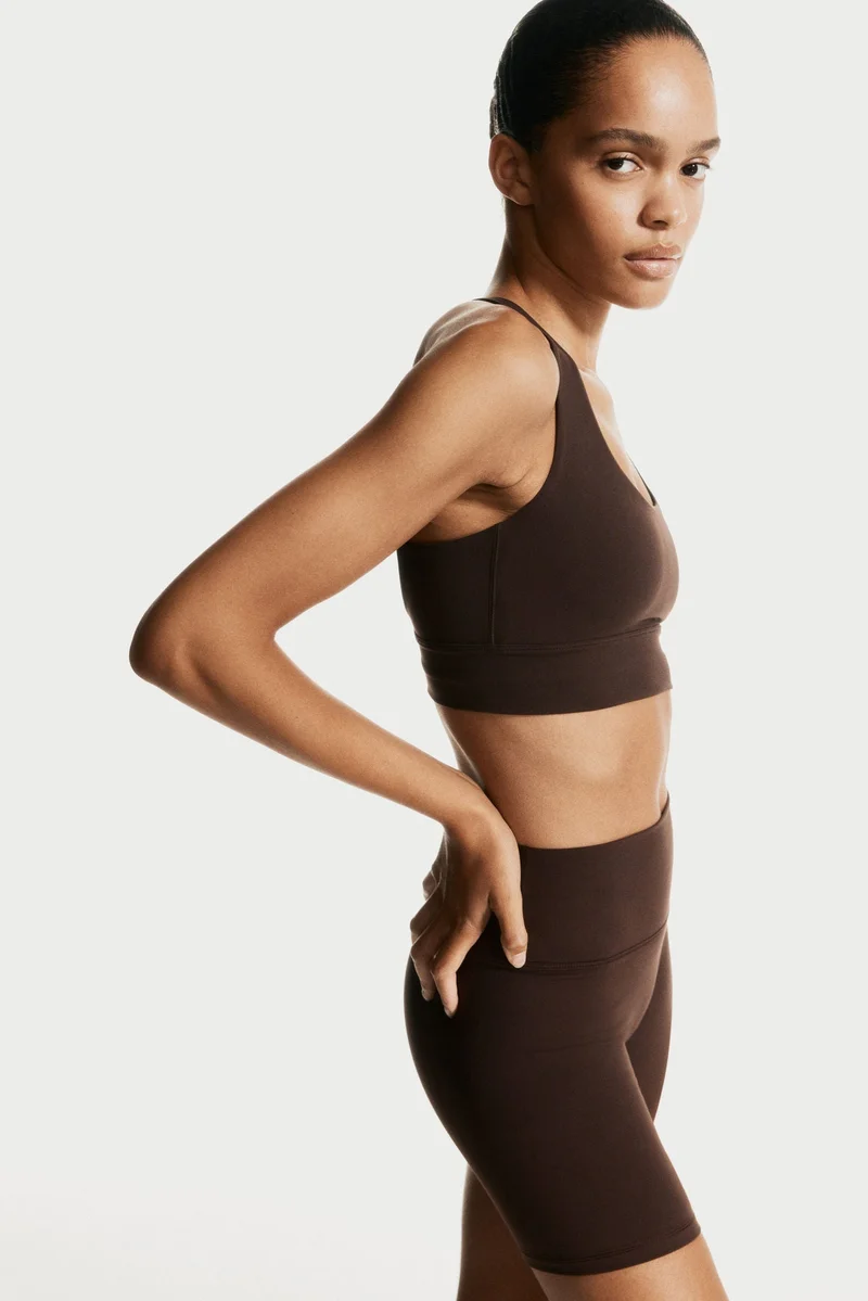 H&M  Medium Support Sports bra with SoftMove™ for Women | Best Price UAE