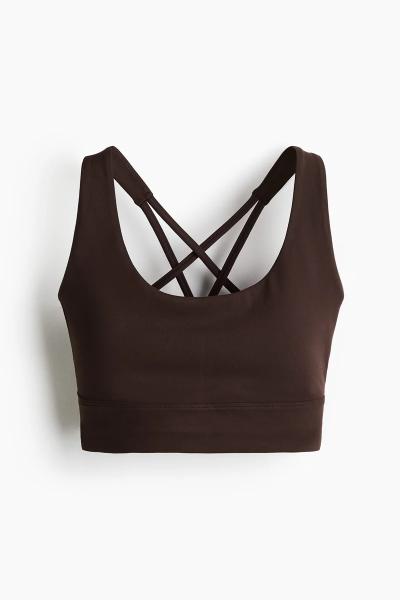 H&M  Medium Support Sports bra with SoftMove™ for Women | Best Price UAE