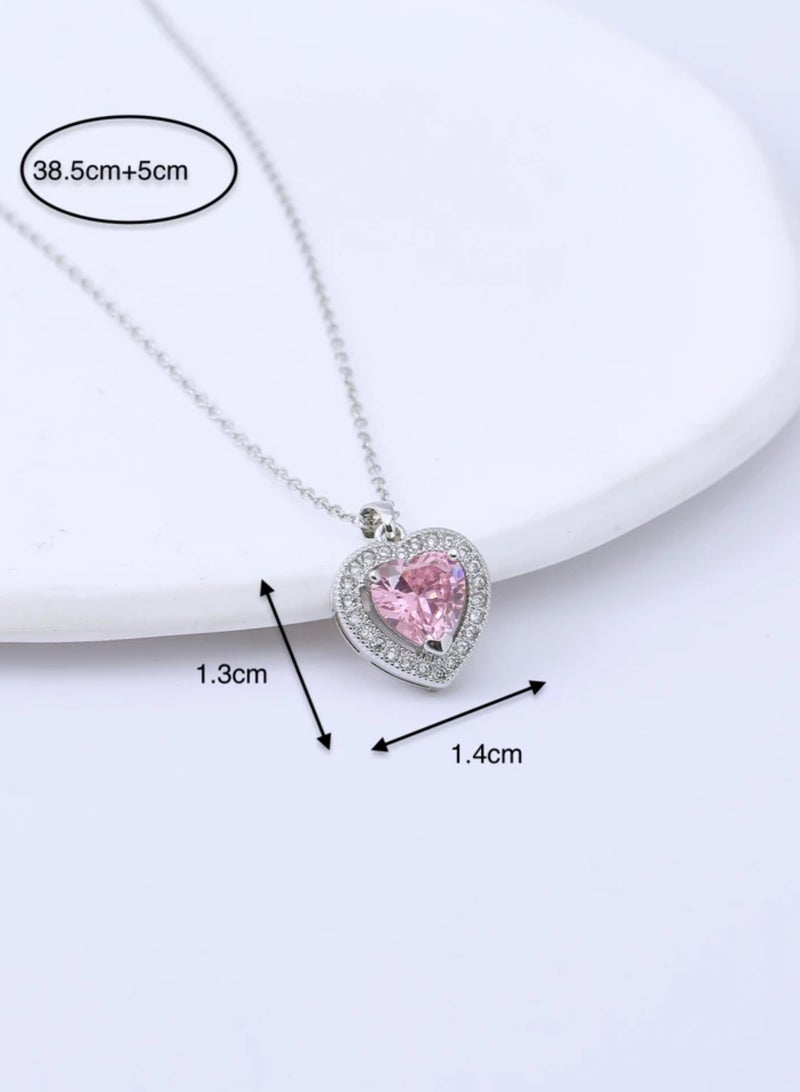 إيكوال سلسال نسائي أنيق من الاستانلس ستيل مطلي باللون الفضي - Image 4