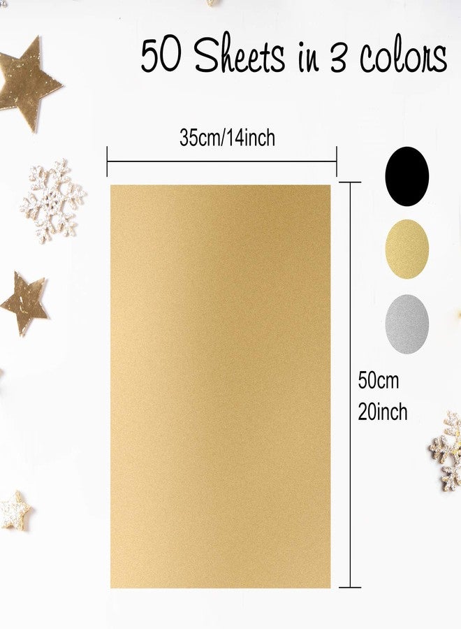 MIAHART 50 Sheets Tissue Paper Bulk 20X14 Inch Metallic and Black Gift Wrap Paper Gift Wrapping Accessory Wrap for Graduation Birthday Party Favor Decor DIY Shredded Fill Confetti (Mix Color) - Image 2