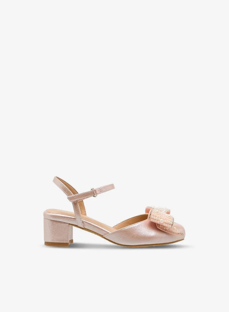 Celeste Girls Block Heel Sandals Ramadan Collection