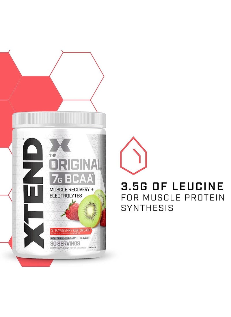 SCIVATION Xtend The Original 7G BCAA Muscle Recovery -  Strawberry Kiwi Splash - (30 Servings)  - Image 2