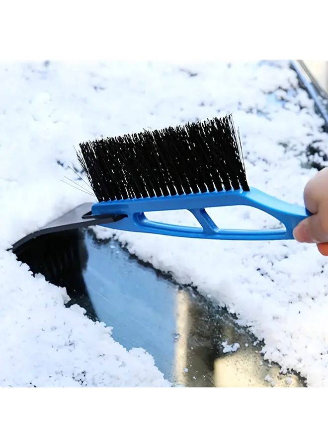 2pcs Red Detachable 2 in 1 Snow Removal Shovel Brush Combo Heavy Duty Winter Car Tool - Image 5