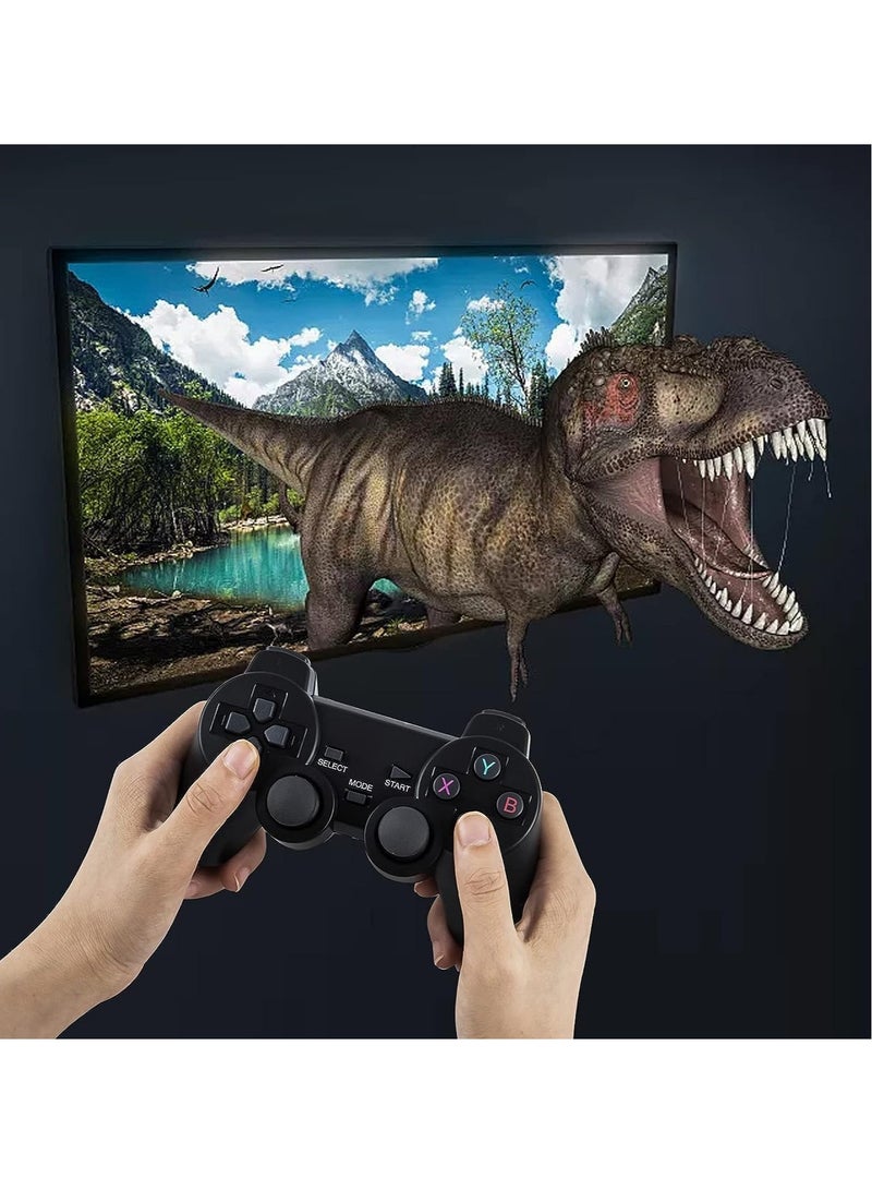 Game Console with Dual Wireless Controllers Plug & Play Video Game Stick Built in 3500/10000+ Games, 9 Classic Emulators, TV 4K High Definition HDMI Output, Great Gift for Adults and Kids (32G) - Image 4