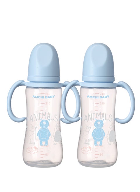 Feeding Bottle with Handle 6+ months-Pack Of 2