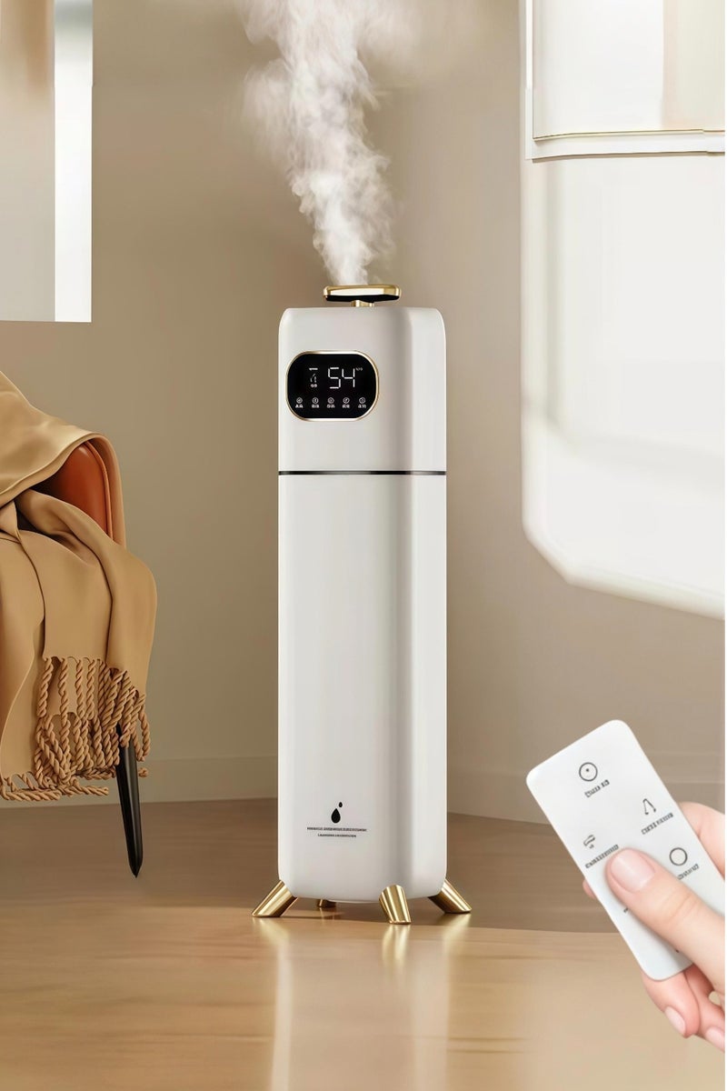 Humidifier for Bedroom/Large Room, 9L Ultrasonic Humidifier with Top-Fill Design, UV Sterilization & Impurity Filtration, Up to 52 Hours of Moisturizing, Includes Remote Control, Ideal for Baby Nurseries, Home, Office & Plants - Image 1