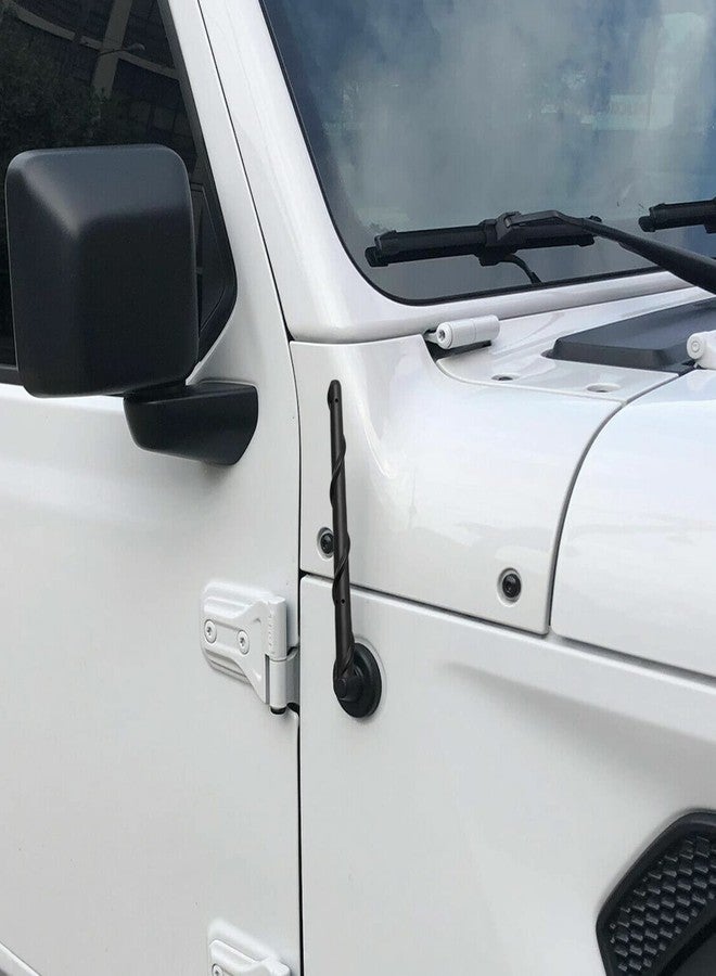 KSaAuto Short Antenna for Jeep Wrangler Accessories JK JL Unlimited Gladiator Accessories JT, 7 Inch Jeep JKU JLU Sahara Rubicon Sport Willys 4xe Mojave High Altitude Radio Antenna Replacement - Image 4