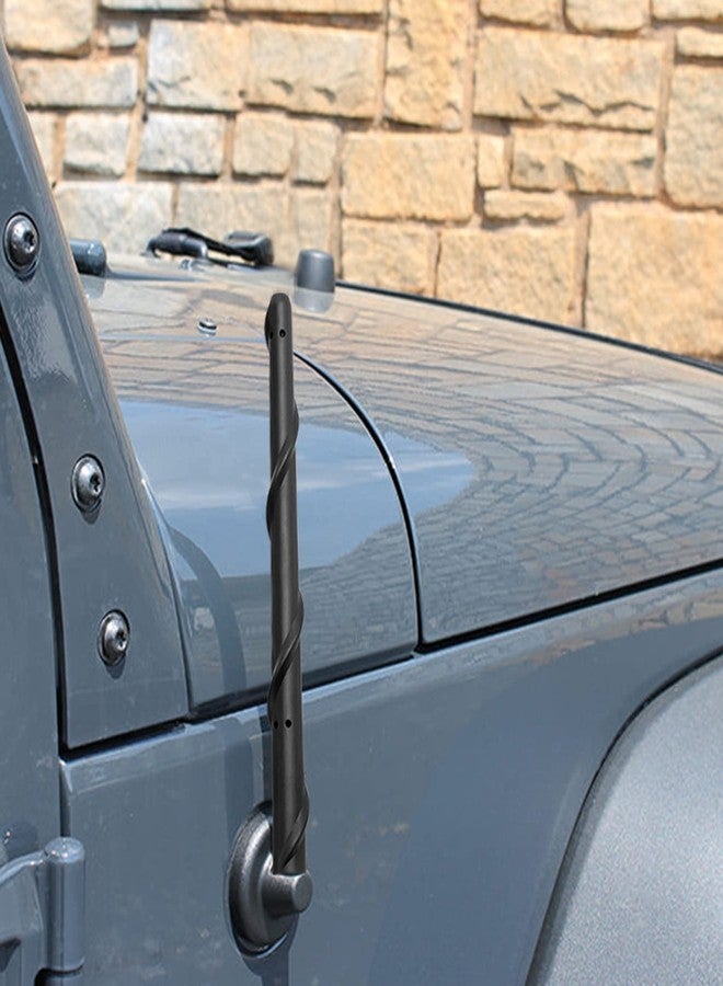 KSaAuto Short Antenna for Jeep Wrangler Accessories JK JL Unlimited Gladiator Accessories JT, 7 Inch Jeep JKU JLU Sahara Rubicon Sport Willys 4xe Mojave High Altitude Radio Antenna Replacement - Image 2